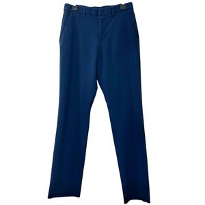 J Ferrar Men's Navy Blue 360 Degree Stretch Slim Fit Pants Size 30X32